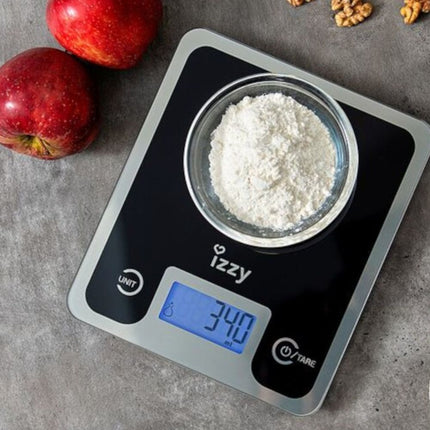 IZZY Ψηφιακή Ζυγαριά Κουζίνας La Crema έως 10 Κιλά για Ακριβής Μέτρηση & LCD Οθόνη IZ-7004
