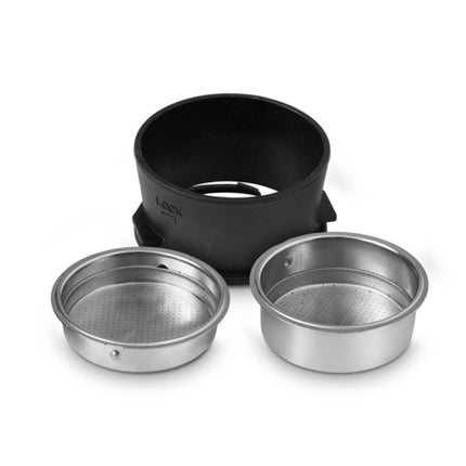 IZZY Ημιαυτόματη Μηχανή Espresso Home Barista 20 Bar με Μύλο Καφέ,  20 Ρυθμίσεις Άλεσης και Αφαιρούμενο Δοχείο Νερού 2L IZ-6026