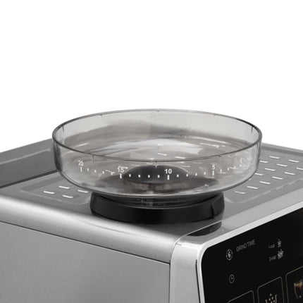 IZZY Ημιαυτόματη Μηχανή Espresso Home Barista 20 Bar με Μύλο Καφέ,  20 Ρυθμίσεις Άλεσης και Αφαιρούμενο Δοχείο Νερού 2L IZ-6026
