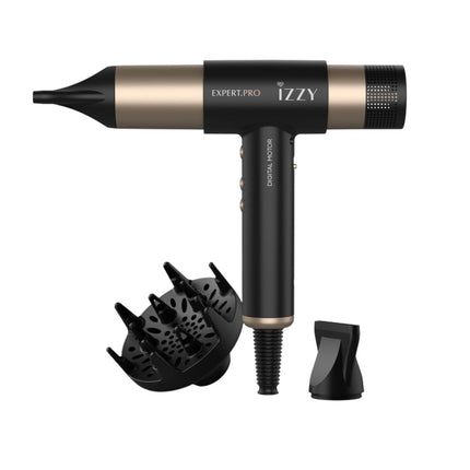 IZZY Σεσουάρ Expert Pro BLDC 2000W με Ιονική Τεχνολογία  Αυτόματο Καθαρισμό & Φυσούνα IZ-7213