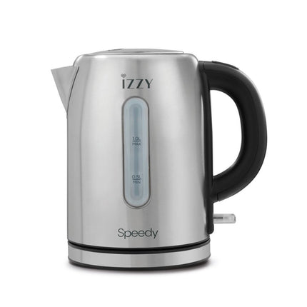 IZZY Speedy Βραστήρας 1L 2200W Inox με Αυτόματη Παύση Λειτουργίας