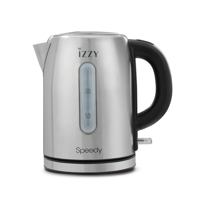 IZZY Speedy Βραστήρας 1L 2200W Inox με Αυτόματη Παύση Λειτουργίας