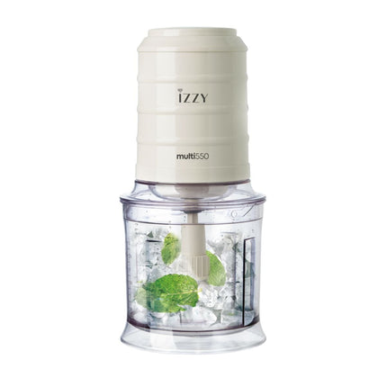 IZZY Vintage Πολυκόφτης 550W με XL Μπολ 700ml, 4 Ανοξοίδωτα Μαχαίρια & 2 Ταχύτητες Crème