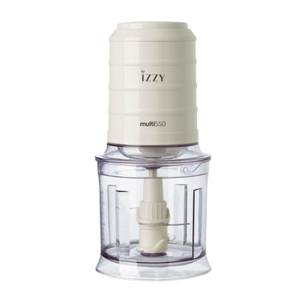 IZZY Vintage Πολυκόφτης 550W με XL Μπολ 700ml, 4 Ανοξοίδωτα Μαχαίρια & 2 Ταχύτητες Crème