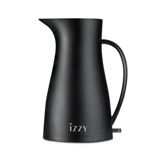 IZZY Βραστήρας Aria 1.2L με Ανοξείδωτη Καλυμμένη Αντίσταση και Αυτόματη Παύση Λειτουργίας Μαύρο