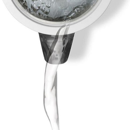 IZZY Wooden Βραστήρας 1.7L 2200W Λευκός με Ξύλινη Λαβή Λευκό