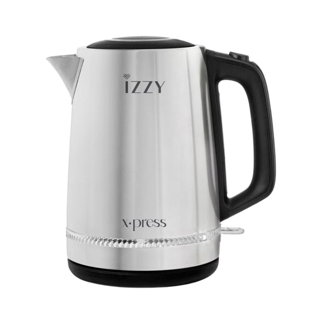 IZZY X-Press Βραστήρας Νερού 1.7L 2200W Ασημί