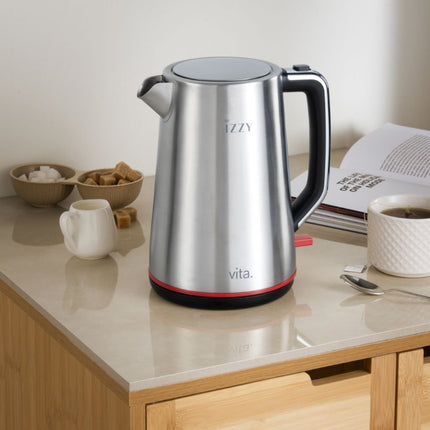 IZZY Vita Βραστήρας 2200W από Ανοξείδωτο Ατσάλι & Χωρητικότητα 1.7L