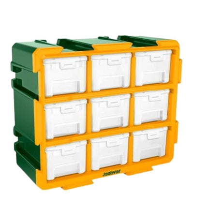 JADEVER Modular Σετ Αποθήκευτικών Κουτιών 9 τμχ 38×15,5×32 cm