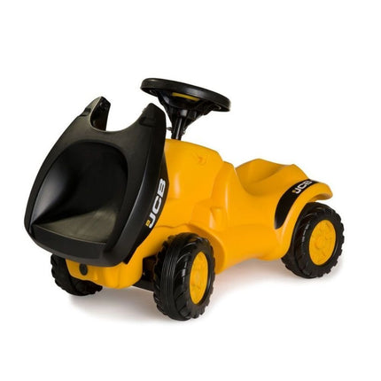 Παιδικό Όχημα JCB Rolly Minitrac Dumper με Κουβαδάκι Ανατροπής, Τιμόνι με Κόρνα & Αθόρυβα Ελαστικά!