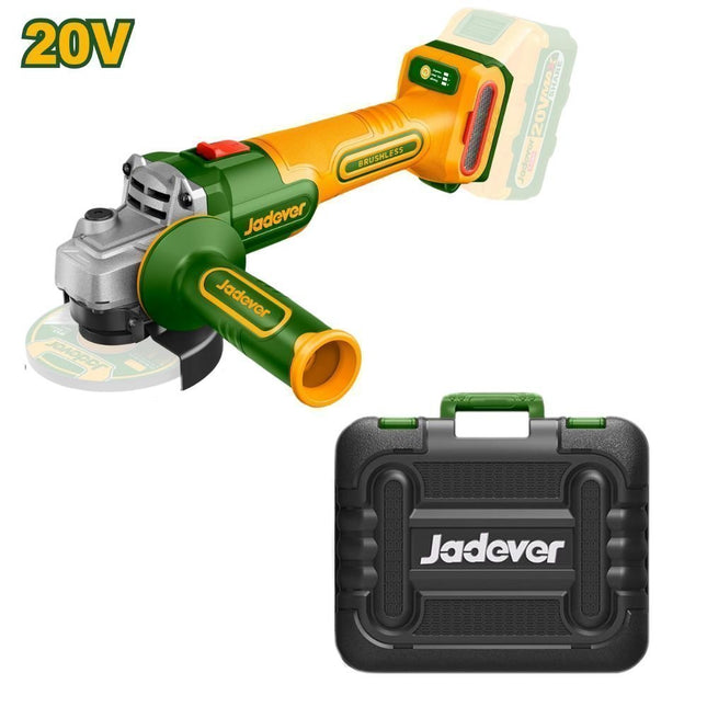 JADEVER CORDLESS ANGLE GRINDER 20V