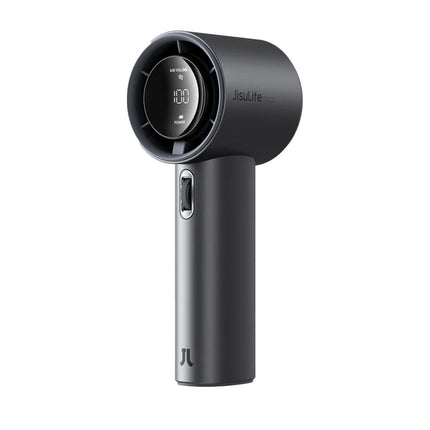 Jisulife Pro 1S Φορητός Προσωπικός Ανεμιστήρας με Οθόνη, Μοτέρ 15000 RPM & Μπαταρία 5000mAh Μαύρο