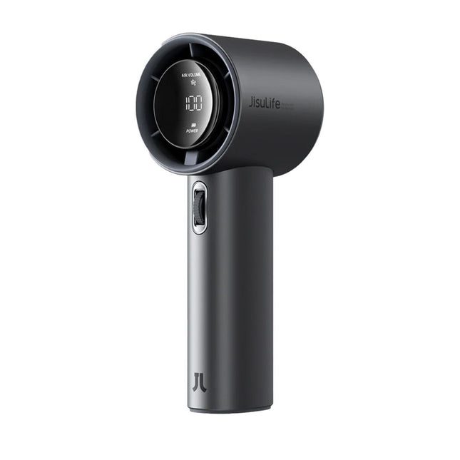 Jisulife Pro 1S Φορητός Προσωπικός Ανεμιστήρας με Οθόνη, Μοτέρ 15000 RPM & Μπαταρία 5000mAh Μαύρο