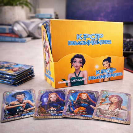 K-Pop Demon Hunters Trading Cards Box Σετ Συλλεκτικών Καρτών με Ολογραφικές Κάρτες 3+ Ετών