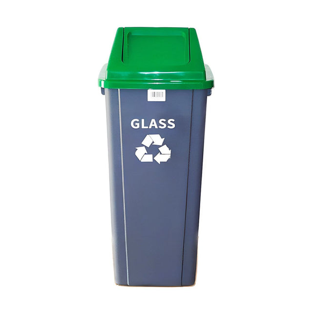 Κάδος Ανακύκλωσης 90L από Ανακυκλώσιμο Πλαστικό Πράσινο