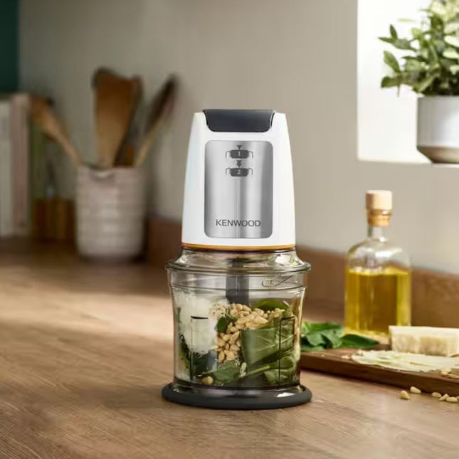 Kenwood Easy Chop Πολυκόφτης 500W με Quad Blade™ & Λειτουργία Πάγου, Άσπρο CHP61.000WH