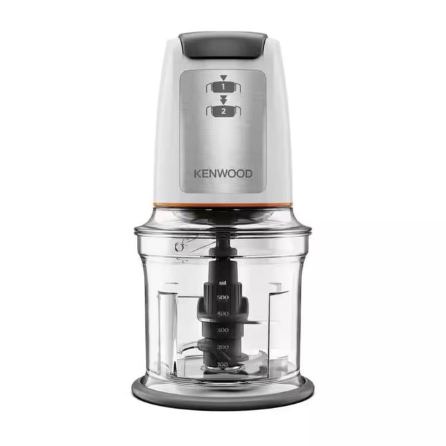 Kenwood Easy Chop Πολυκόφτης 500W με Quad Blade™ & Λειτουργία Πάγου, Άσπρο CHP61.000WH