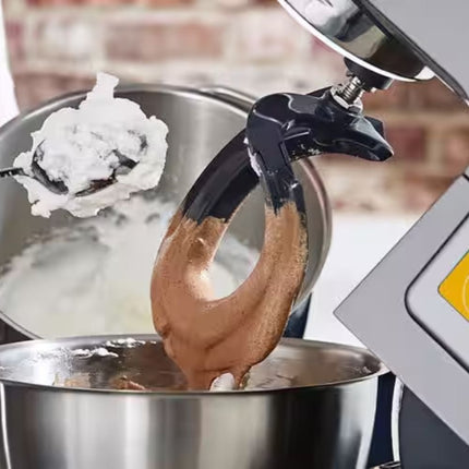 Kenwood Titanium Chef Patissier XL Premium Μίξερ Ζαχαροπλαστικής 1400W με Ζυγαριά Θερμαινόμενο Κάδο 7L & 2 Μπολ EasyWarm™ DuoBowl, KWL90.124SI