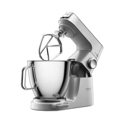 Kenwood Titanium Chef Baker XL Κουζινομηχανή 1200W 7L με Ζυγαριά Ακριβείας KVL85.704SI Ασημί