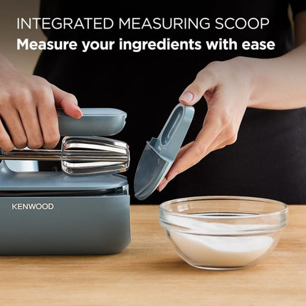 Kenwood QuickMix Go Χειρός Μίξερ 350W με 5 Ταχύτητες & Storage Box, Μπλε HMP40.000GY