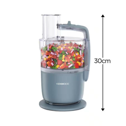 Kenwood MultiPro Go Πολυκόφτης Πολυμηχάνημα Κουζίνας 650W 1.3L FDP22.130GY Μπλε
