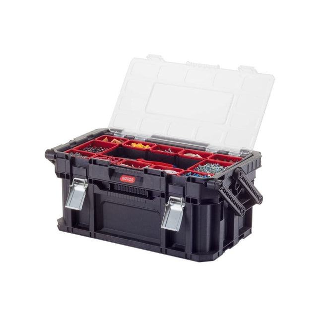 KETER CANTI COMBO 22″ Κουτί Εργαλείων Καντιλέβερ με 11 Αφαιρούμενα Δοχεία σε Δύο Μεγέθη