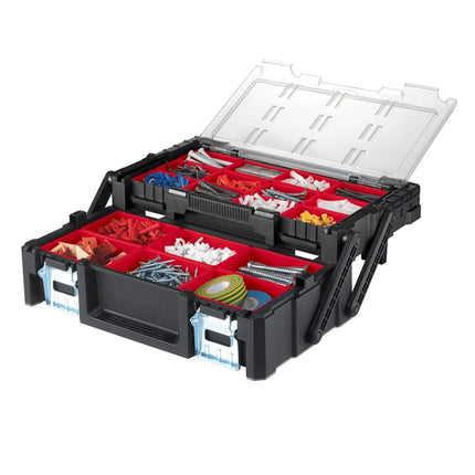KETER Εργαλειοθήκη 18″ Cantilever Organizer Οργάνωσης με 18 Αποσπώμενα Δοχεία