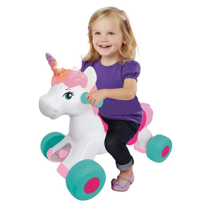 Kiddieland Disney Lights N’ Sounds Ride-On Unicorn, Παιδικό Όχημα με Ήχους & Φώτα 060871 12+ Μηνών