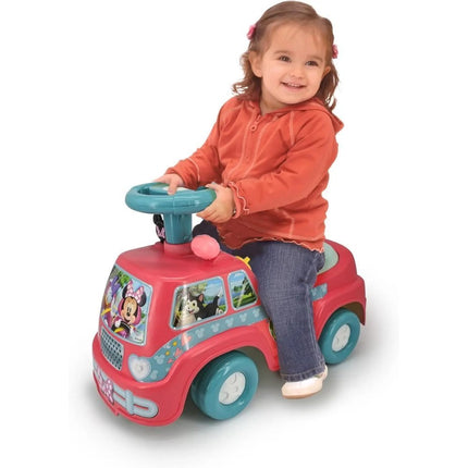 Kiddieland Disney Minnie Mouse Camping Van Activity Ride On 063875, 12+ Μηνών