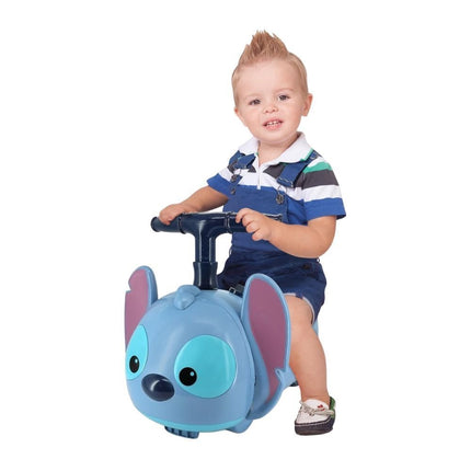 Kiddieland Διαδραστικό Αυτοκινητάκι Lights N’ Sounds Stitch Zoom Ride-On με Φώτα & Ήχους 064691, 12+ Μηνών
