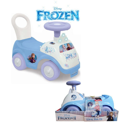 Kiddieland Παιδικό Όχημα Lights N’ Sounds Frozen II Activity Ride-On με Εφέ & Ήχους 060988, 12+ Μηνών
