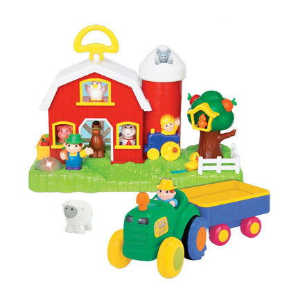 Kiddieland Παιδικό Σετ Φάρμας με Τρακτέρ, Ήχους και Φιγούρες 026856 12+ Μηνών
