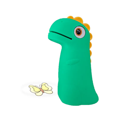 KIDDOBOO Dino’s Art Παιδικός Προτζέκτορας Ζωγραφικής με 32 Σχέδια & Φωτάκι Νυκτός KBTY02GRN Πράσινο, 4+ Ετών