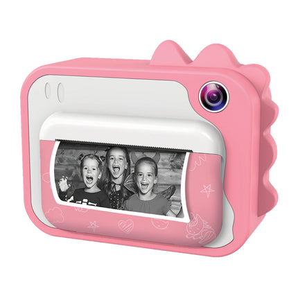 KIDDOBOO FotoFun Παιδική Φωτογραφική Μηχανή Άμεσης Εκτύπωσης 2MP με Οθόνη 2.4″, Βίντεο & microSD 32GB KBP80-PNK Ροζ, 4+ Ετών