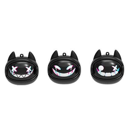 KIDDOBOO GOAT Earbuds Buzzkill Ασύρματα Ακουστικά Bluetooth 6.0 με Περιστρεφόμενη Θήκη Φόρτισης KBG08BLK Μαύρο, 9+ Ετών