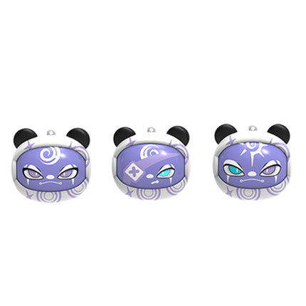 KIDDOBOO GOAT Earbuds Frozen Cyborgs Ασύρματα Ακουστικά Bluetooth 6.0 με Περιστρεφόμενη Θήκη Φόρτισης KBG08PRL Λιλά, 9+ Ετών
