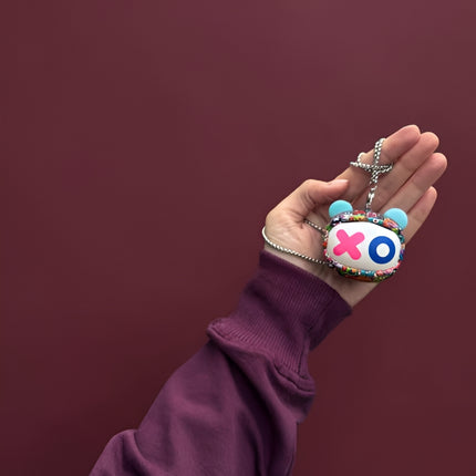 KIDDOBOO GOAT Earbuds Graffity Monsters Ασύρματα Ακουστικά Bluetooth 6.0 με Περιστρεφόμενη Θήκη Φόρτισης KBG08PNK Πολύχρωμο, 9+ Ετών