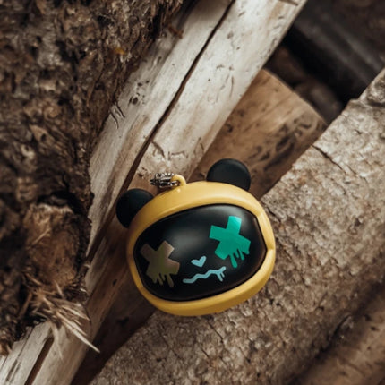 KIDDOBOO GOAT Earbuds Paintcrush Ασύρματα Ακουστικά Bluetooth 6.0 με Περιστρεφόμενη Θήκη Φόρτισης KBG08YEL Κίτρινο, 9+ Ετών