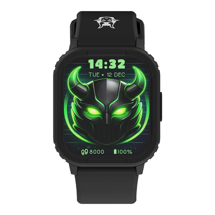 KIDDOBOO GOAT Rage Παιδικό Gaming Smartwatch με AMOLED Οθόνη 1.75″, Παιχνίδια & Bluetooth 5.0 KB019X3BLK Μαύρο, 6+ Ετών