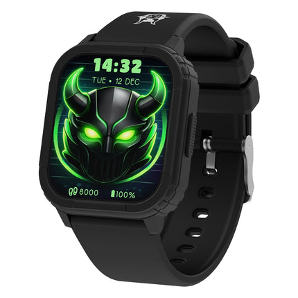 KIDDOBOO GOAT Rage Παιδικό Gaming Smartwatch με AMOLED Οθόνη 1.75″, Παιχνίδια & Bluetooth 5.0 KB019X3BLK Μαύρο, 6+ Ετών