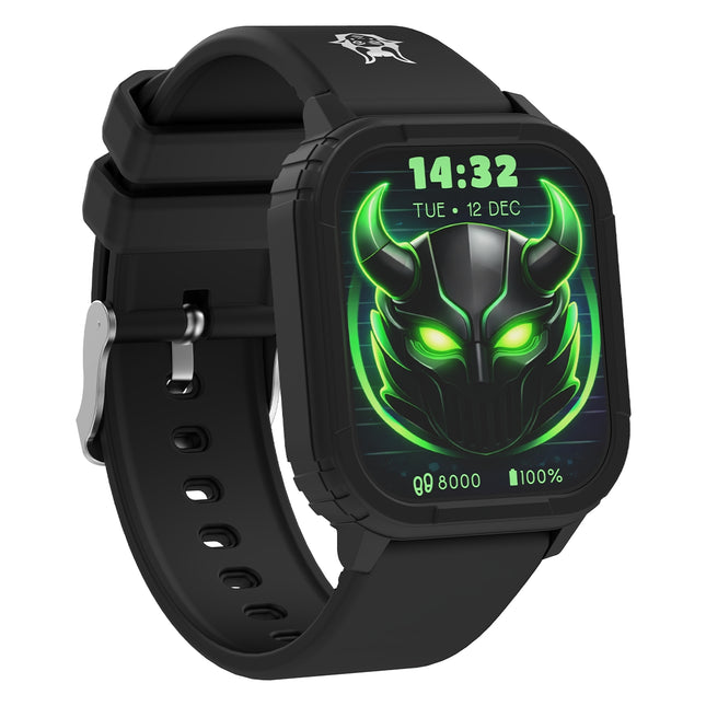 KIDDOBOO GOAT Rage Παιδικό Gaming Smartwatch με AMOLED Οθόνη 1.75″, Παιχνίδια & Bluetooth 5.0 KB019X3BLK Μαύρο, 6+ Ετών