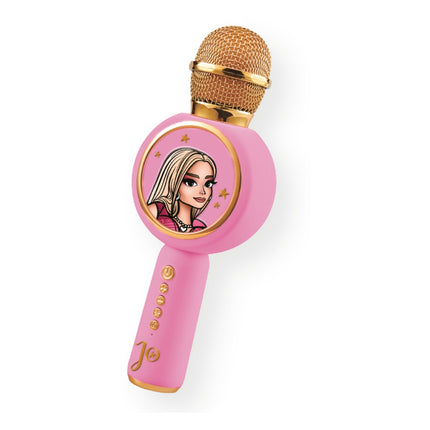 KIDDOBOO KidsVoice Josephine Παιδικό Μικρόφωνο Καραόκε Bluetooth 5.3 με Ηχείο 3W & RGB LED KBX6PNK Ροζ, 4+ Ετών