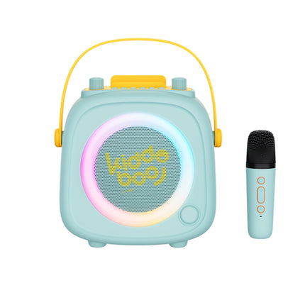 KIDDOBOO KidsVoice Παιδικό Ηχείο Karaoke 10W με Ασύρματο Μικρόφωνο, Bluetooth 5.3 & RGB Φωτισμό KB23028MNT Μέντα, 4+ Ετών