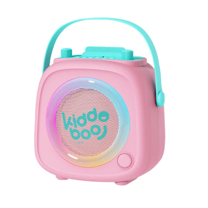 KIDDOBOO KidsVoice Παιδικό Ηχείο Karaoke 10W με Ασύρματο Μικρόφωνο, Bluetooth 5.3 & RGB Φωτισμό KB23028PNK Ροζ, 4+ Ετών