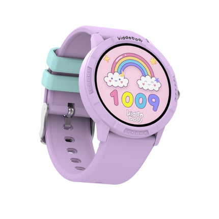 KIDDOBOO O’Clock Παιδικό Smartwatch με AMOLED Οθόνη 1.19″, Bluetooth 5.3, Παιχνίδια & Γονικό Έλεγχο KBR2LIL Λιλά, 6+ Ετών