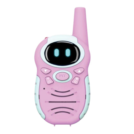 KIDDOBOO TokiLab GO Παιδικά Walkie Talkie Σετ 2 Ασύρματων Πομποδεκτών με Εμβέλεια Έως 800m, 3 Κανάλια, Καθαρό Ήχο & Ανθεκτική Κατασκευή KBT4913PNK Ροζ, 4+ Ετών