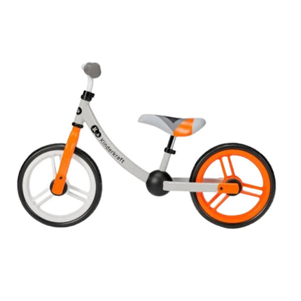 KinderKraft 2WAY NEXT Παιδικό Ποδήλατο Ισορροπίας με Ρυθμιζόμενο Κάθισμα και EVA Τροχούς 3+ Ετών Blaze Orange