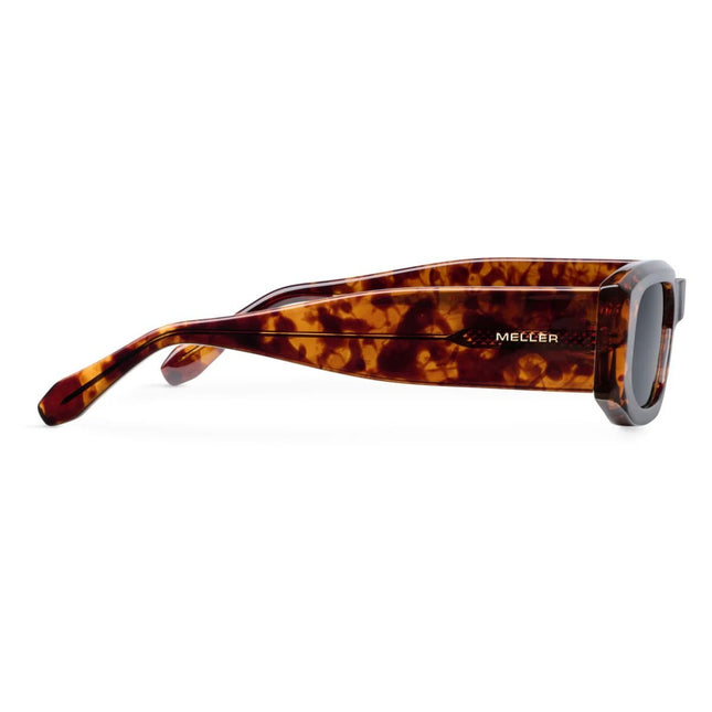 MELLER KIRA Unisex Γεωμετρικά Γυαλιά Ηλίου με Σκελετό Ταρταρούγα και Μαύρους Polarized Φακούς KIR-TIGCAR UV400