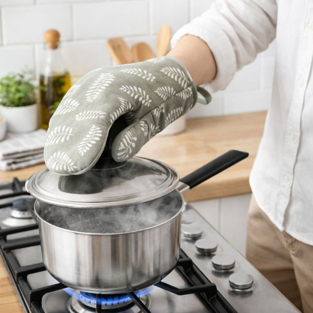 Γάντι Φούρνου Κουζίνας 25x15cm με Ανθεκτικό Ύφασμα 1 Τεμάχιο