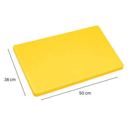 Κίτρινη Επιφάνεια Κοπής 50x38x1.5 cm για Κοτόπουλα και Πουλερικά